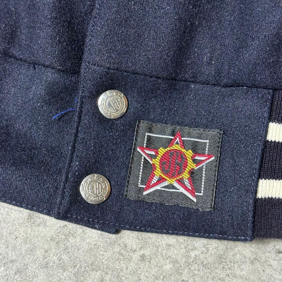 3XL JH リバーシブル スタジャン ニューヨークヤンキース レザー 本革