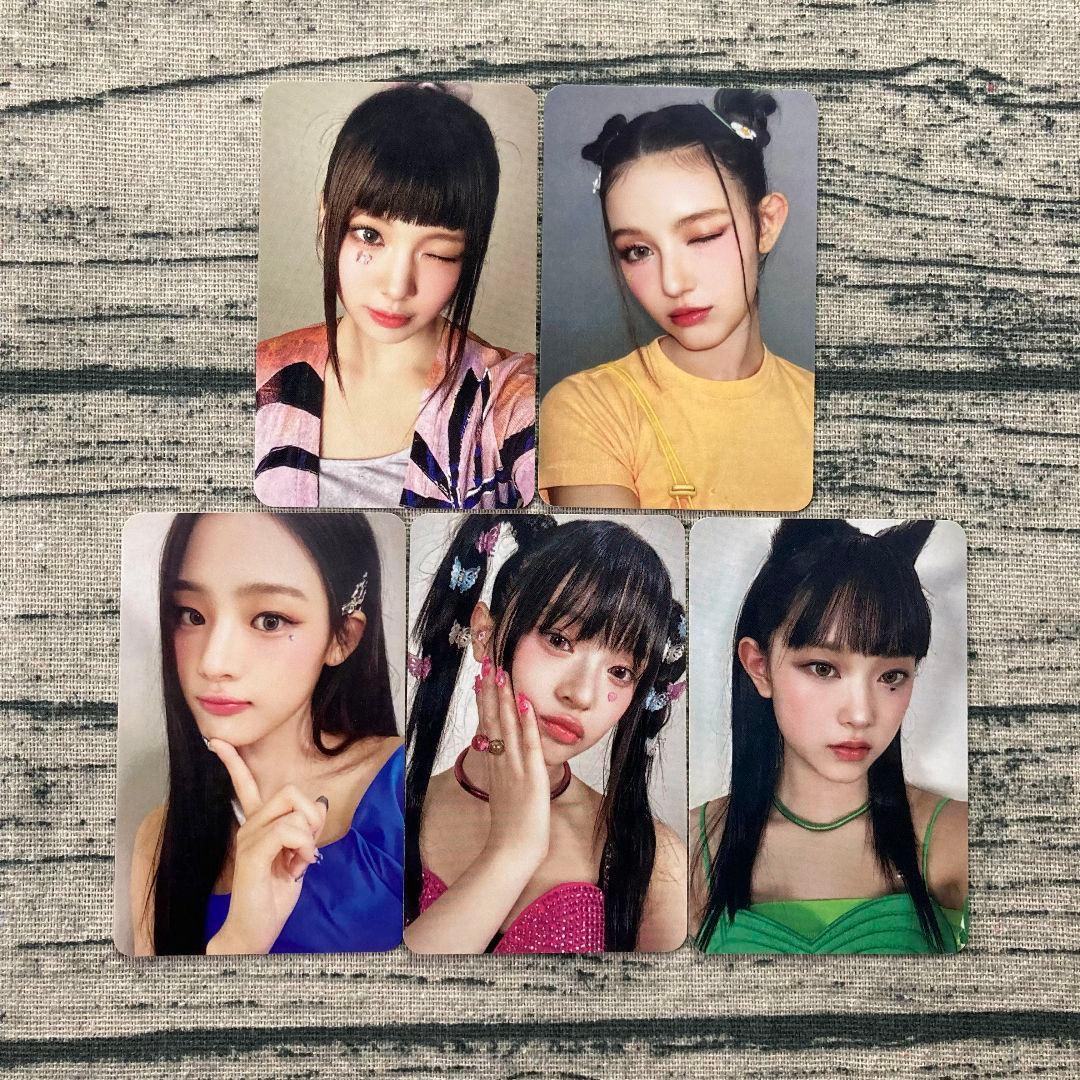 NewJeans サノク Get Up 事前収録 トレカ 5枚セット