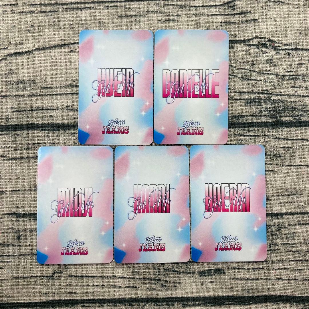 NewJeans サノク Get Up 事前収録 トレカ 5枚セット