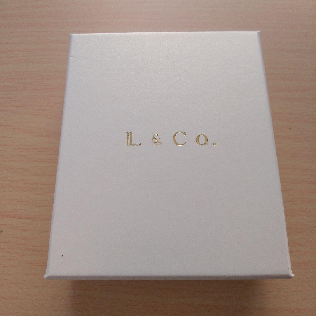 L＆Co.　K10 ルビーネックレス