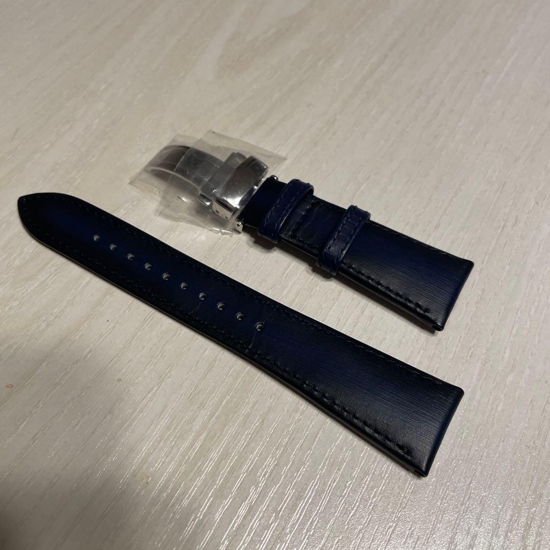 非売品　新品未使用品　グランドセイコーレザーベルト23mmネイビーグラデーション