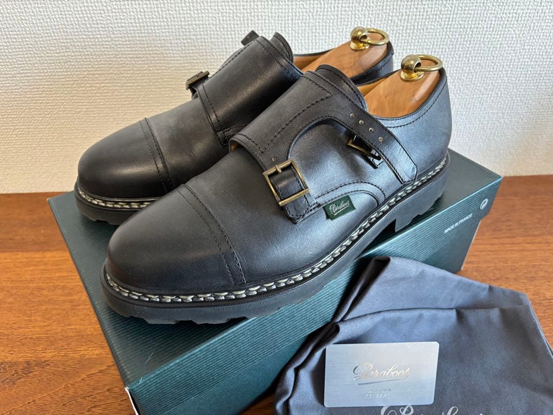 【正規品/ギャラ付】パラブーツ ウィリアム UK7 ブラック Paraboot