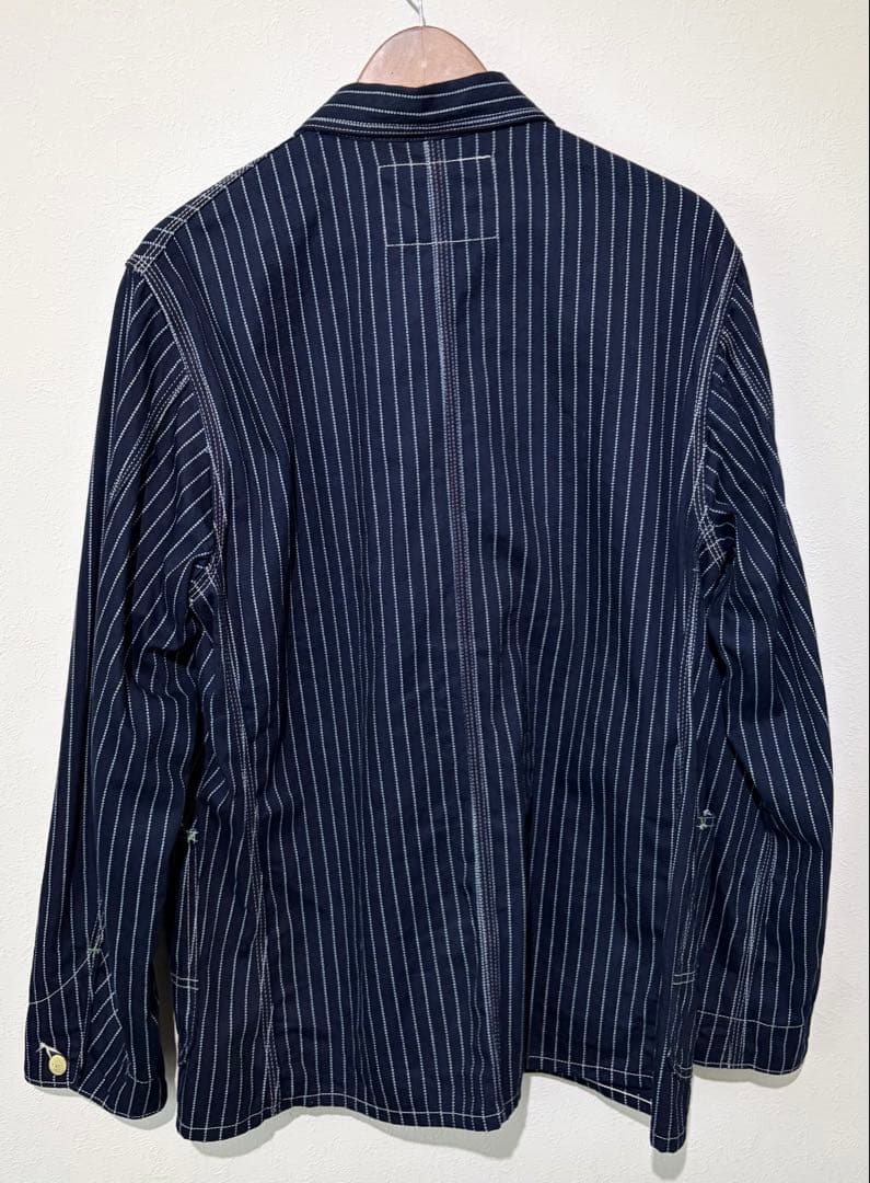 シュガーケーン SUGARCANE ストライプ カバーオール