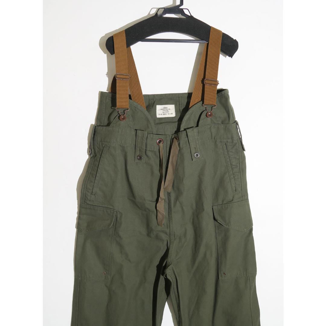 RNA-N ミリタリーオーバーパンツ オーバーオール サロペット カーゴ