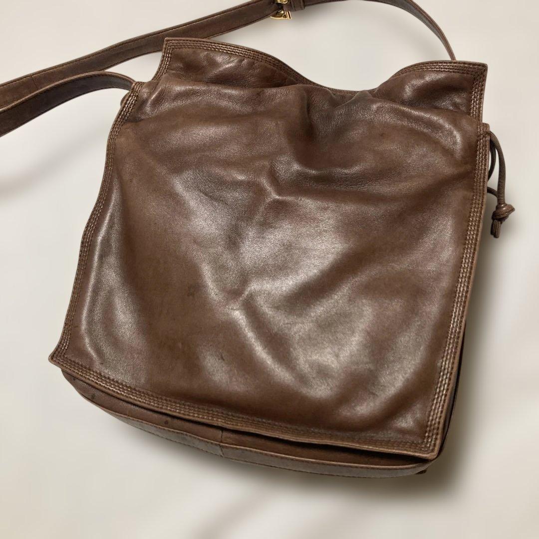 LOEWE アナグラム巾着ショルダーバッグヴィンテージ