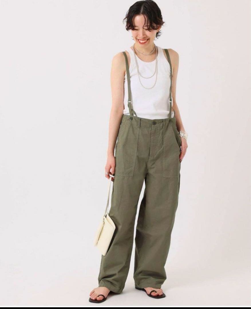 APSTUDIO JOHNBULL ジョンブル ミリタリーサスペンダーパンツ36