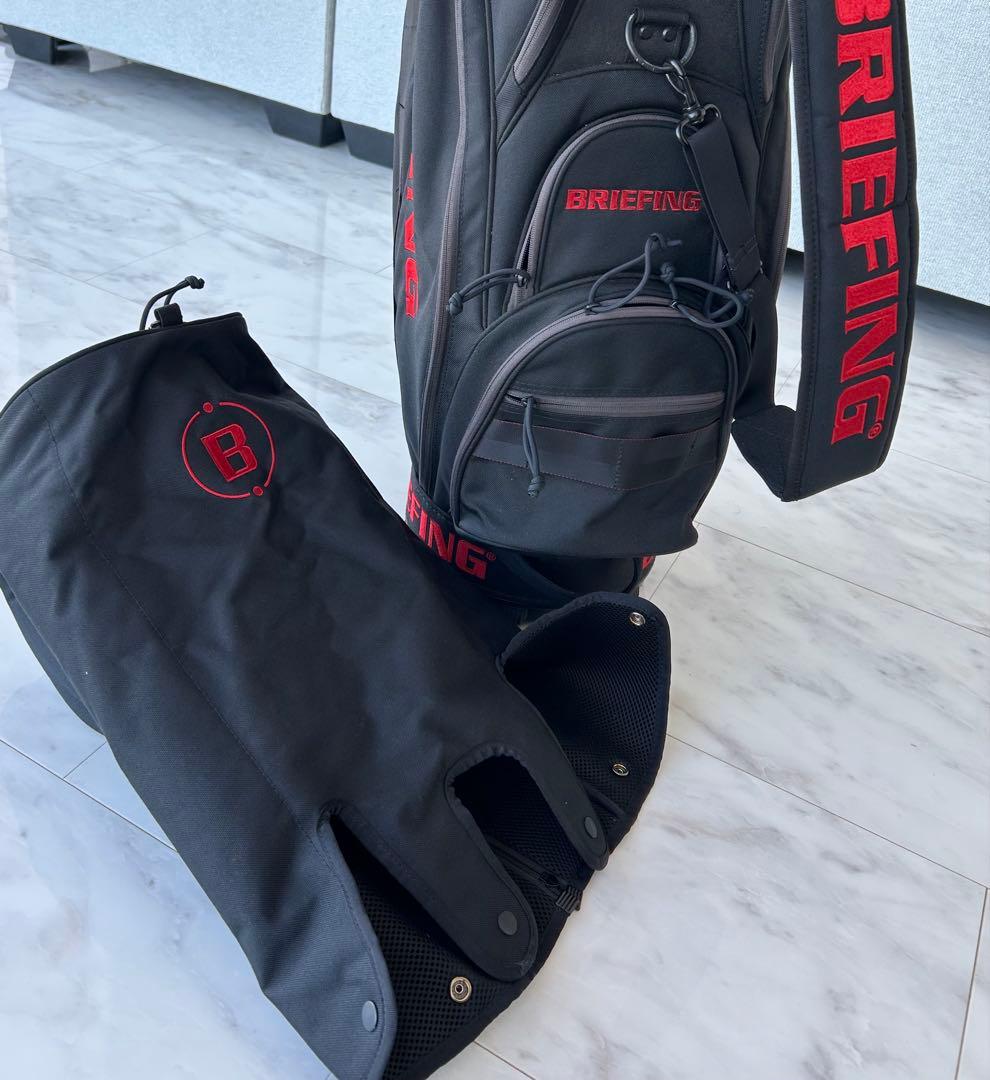 BRIEFING ブラックゴルフバッグ　CR-5 #04