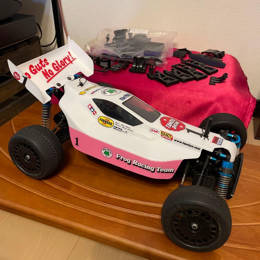 タミヤ　TT-02B 電動RCカー　マイティフロッグ　オプション　ジャンク