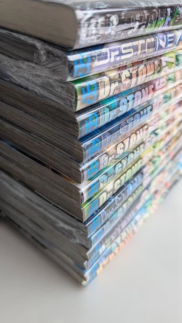 な*し様 Dr.STONE　全巻　未開封6冊 初版12冊 透明カバー装着　日焼け