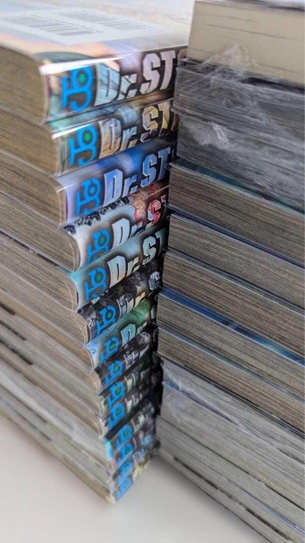 な*し様 Dr.STONE　全巻　未開封6冊 初版12冊 透明カバー装着　日焼け