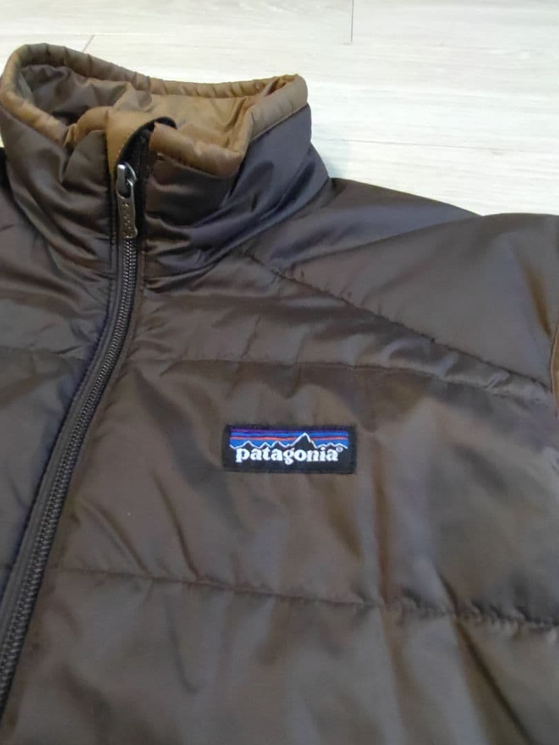 【美中古】マイクロパフ　ベスト　ヘナブラウン　メンズS