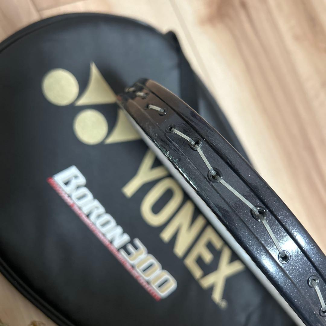 YONEX ボロン300 テニスラケット2本セットケース付　軟式テニス