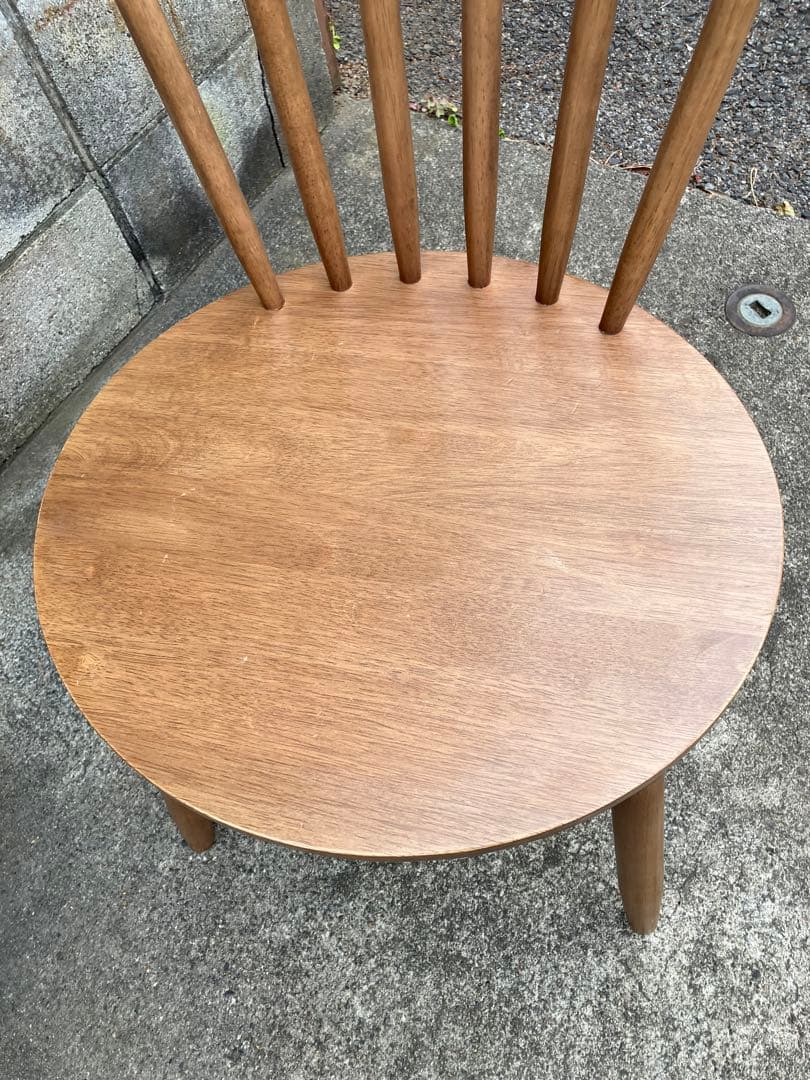 koima 2脚セットNITORI ニトリ 木製ダイニングチェア ナッツ