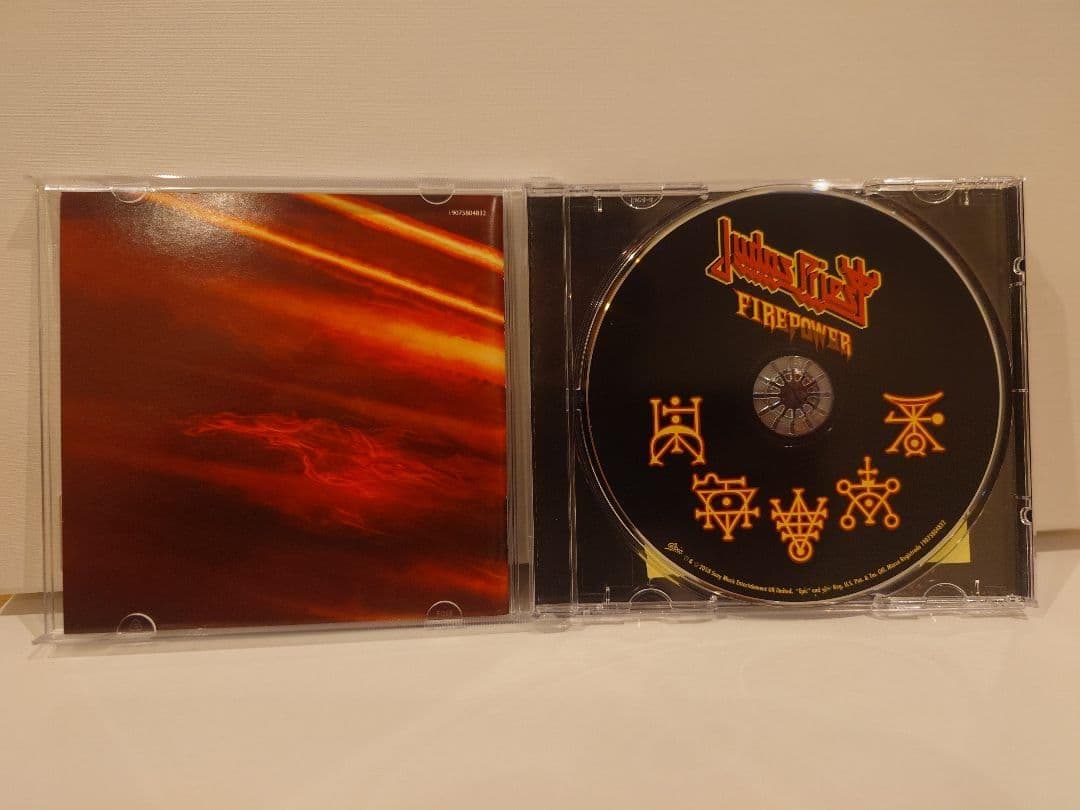 ★ 直筆サイン入り★ ジューダス・プリースト CD ファイアーパワー