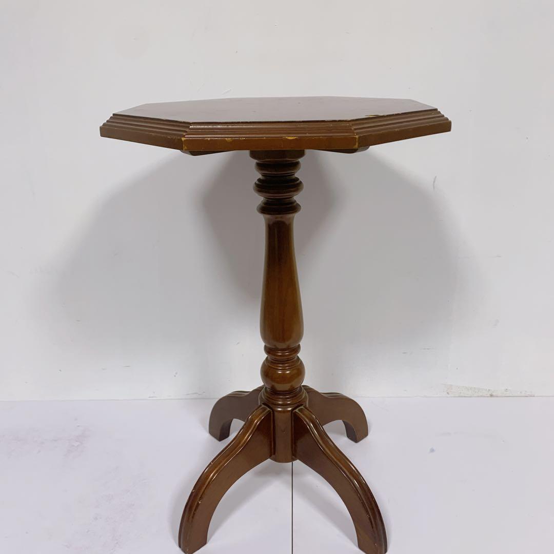 【送料込み】イギリス アンティーク ワインテーブル サイドテーブル 花台 飾棚