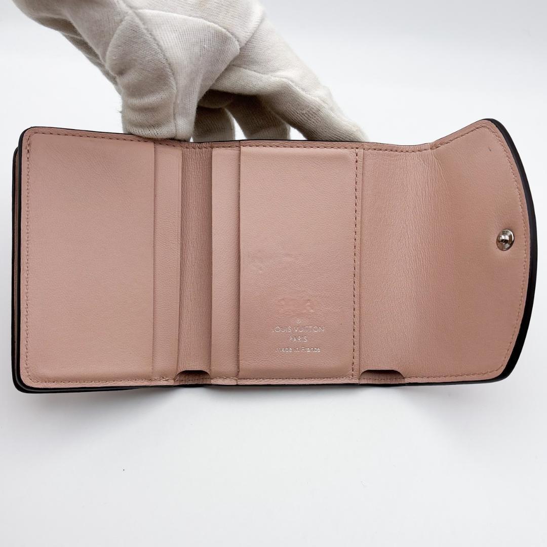 【超美品】ICタグ ルイヴィトン マヒナ ポルトフォイユ イリスXS 折り財布