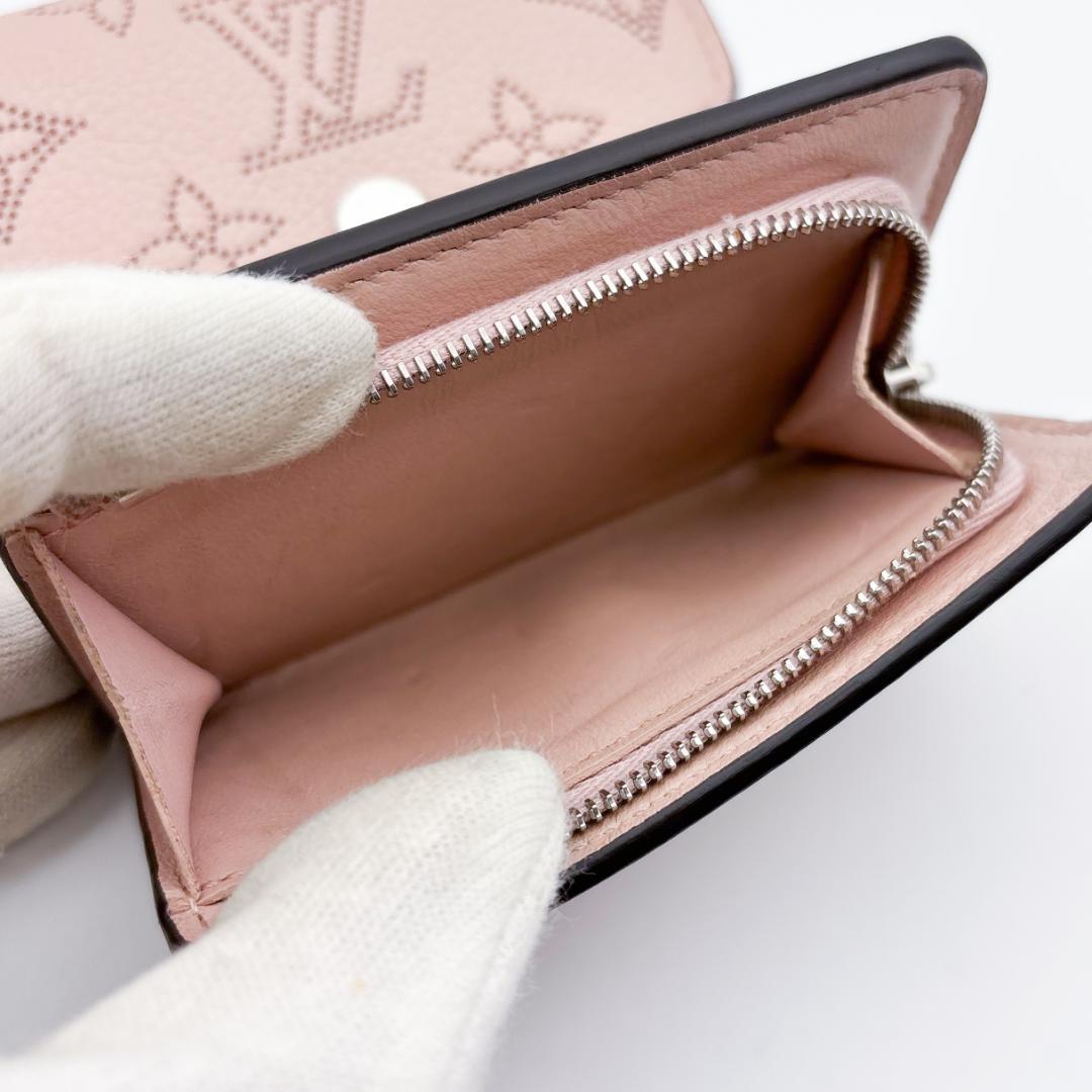 【超美品】ICタグ ルイヴィトン マヒナ ポルトフォイユ イリスXS 折り財布