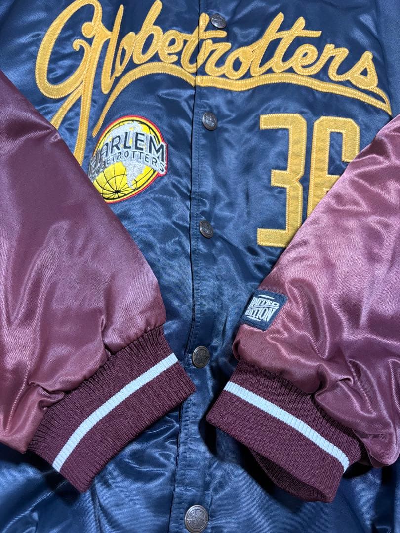 ハーレムグローブトロッターズ スタジャン PLATINUM FUBU