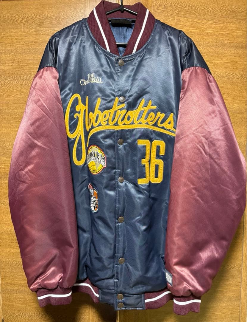 ハーレムグローブトロッターズ スタジャン PLATINUM FUBU