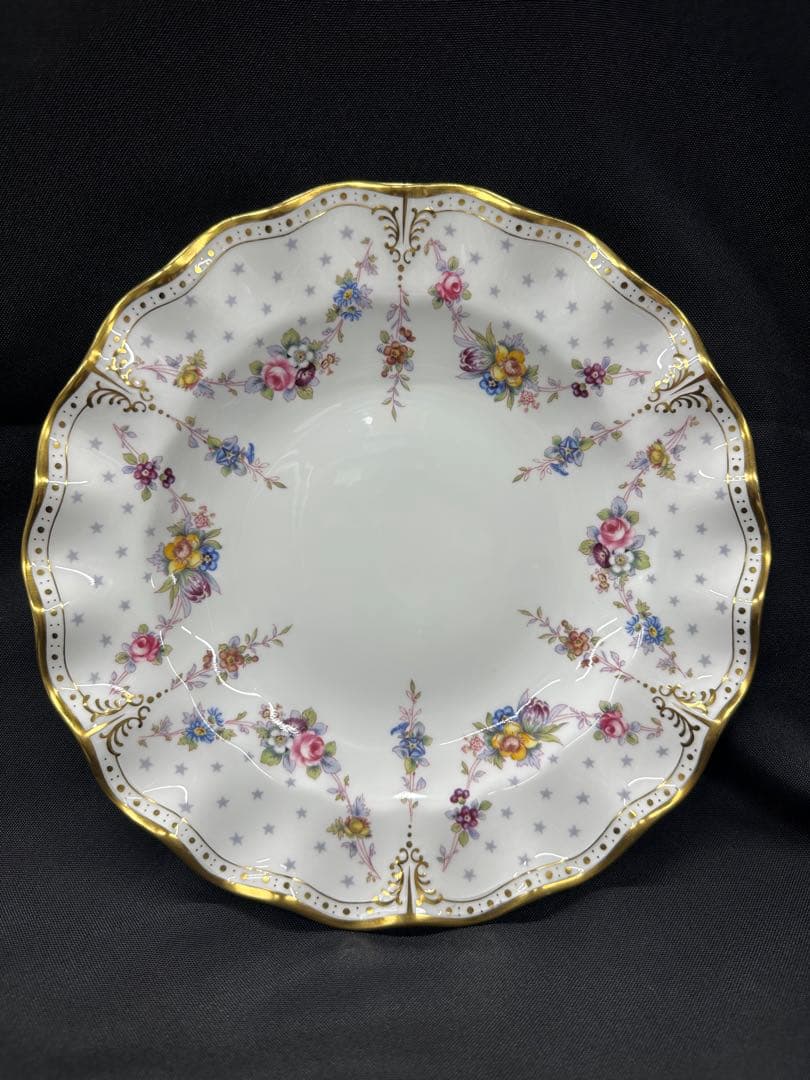 【USED美品】 CROWN DERBY アントワネット　プレート