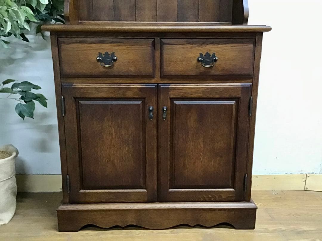 higashikurumemom☆管349☆北海道えぞ民芸家具☆ビュッフェ