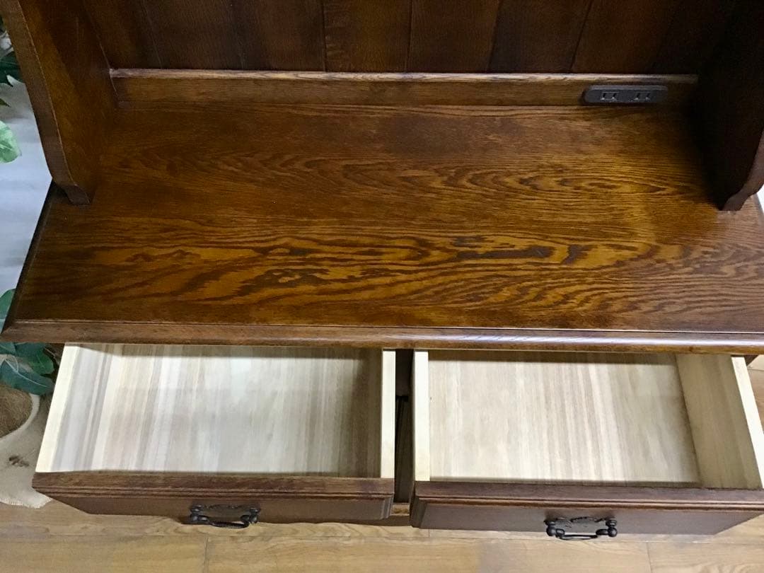 higashikurumemom☆管349☆北海道えぞ民芸家具☆ビュッフェ