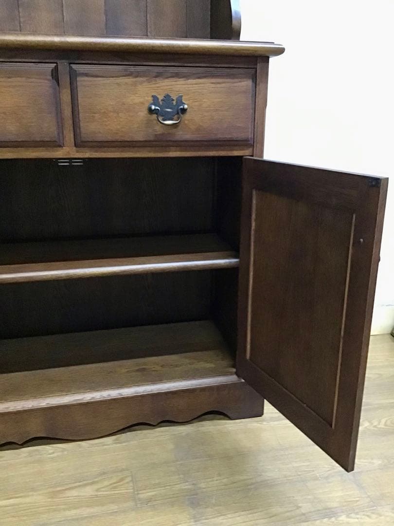 higashikurumemom☆管349☆北海道えぞ民芸家具☆ビュッフェ