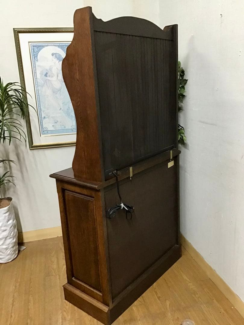 higashikurumemom☆管349☆北海道えぞ民芸家具☆ビュッフェ