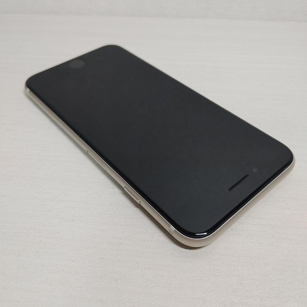 【バッテリー100】 Apple iPhone se3 64GB スターライト