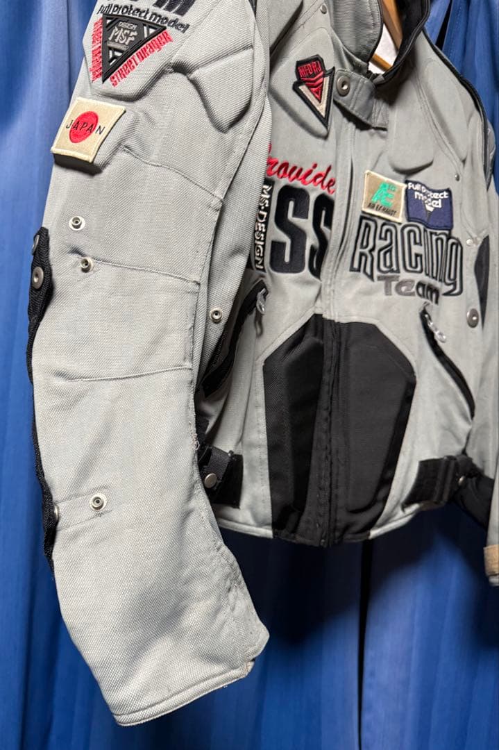 ビン KISS RACING キスレーシング ライディングジャケット L