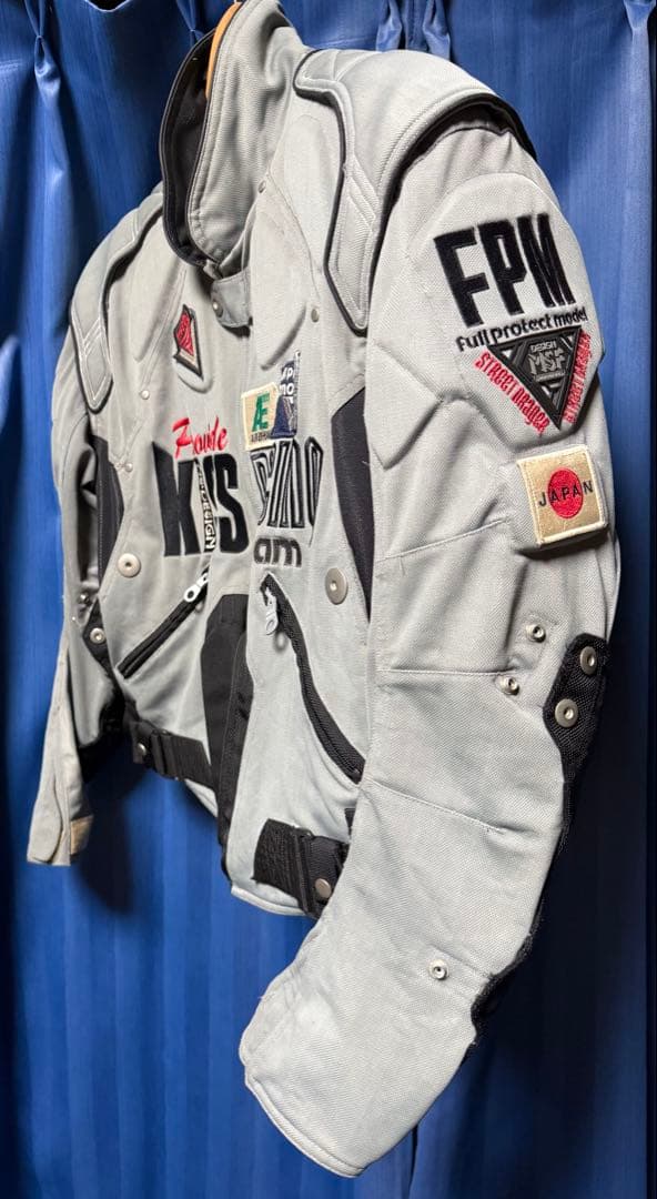 ビン KISS RACING キスレーシング ライディングジャケット L