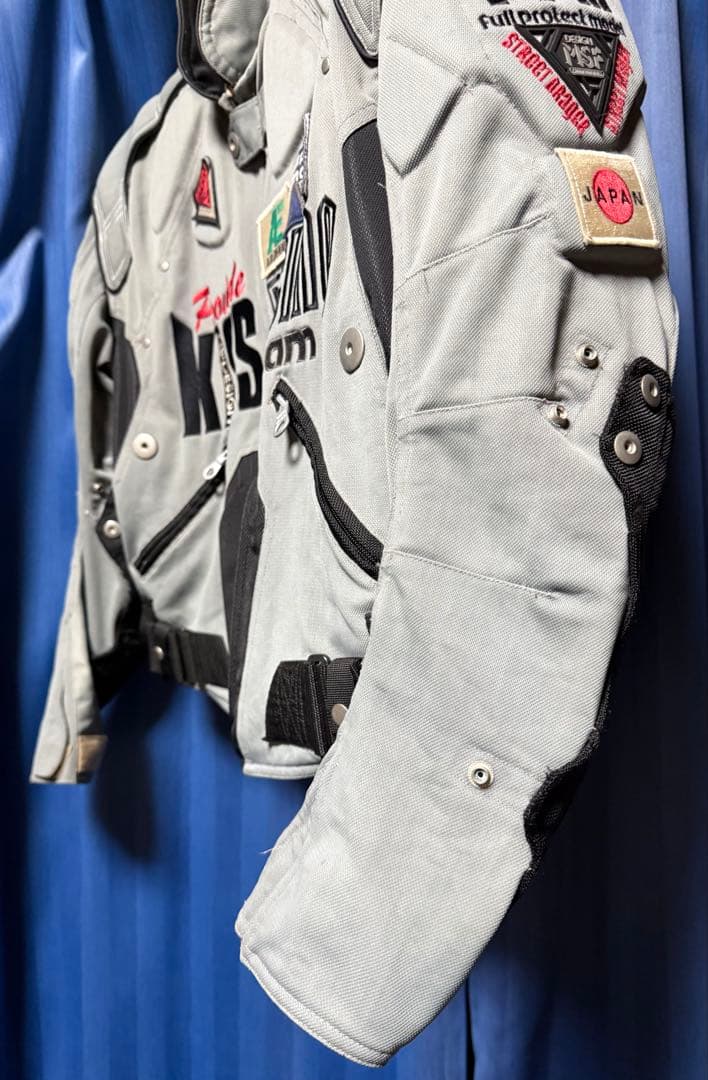 ビン KISS RACING キスレーシング ライディングジャケット L