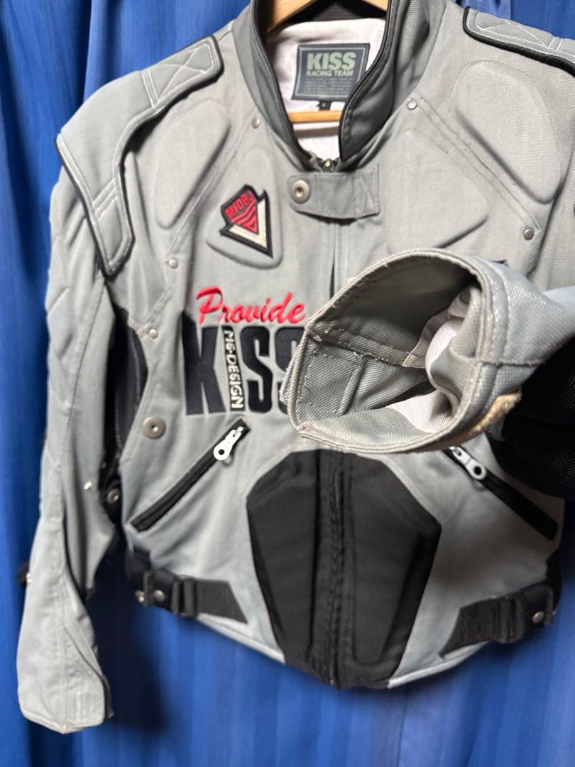 ビン KISS RACING キスレーシング ライディングジャケット L