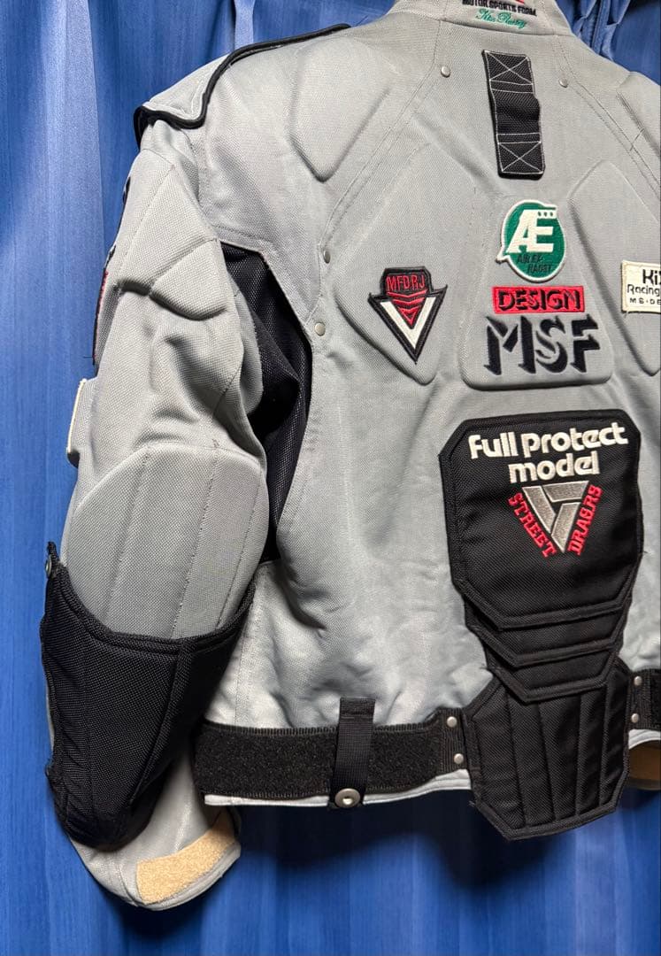 ビン KISS RACING キスレーシング ライディングジャケット L