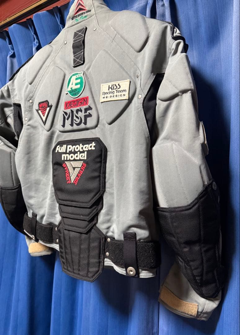 ビン KISS RACING キスレーシング ライディングジャケット L