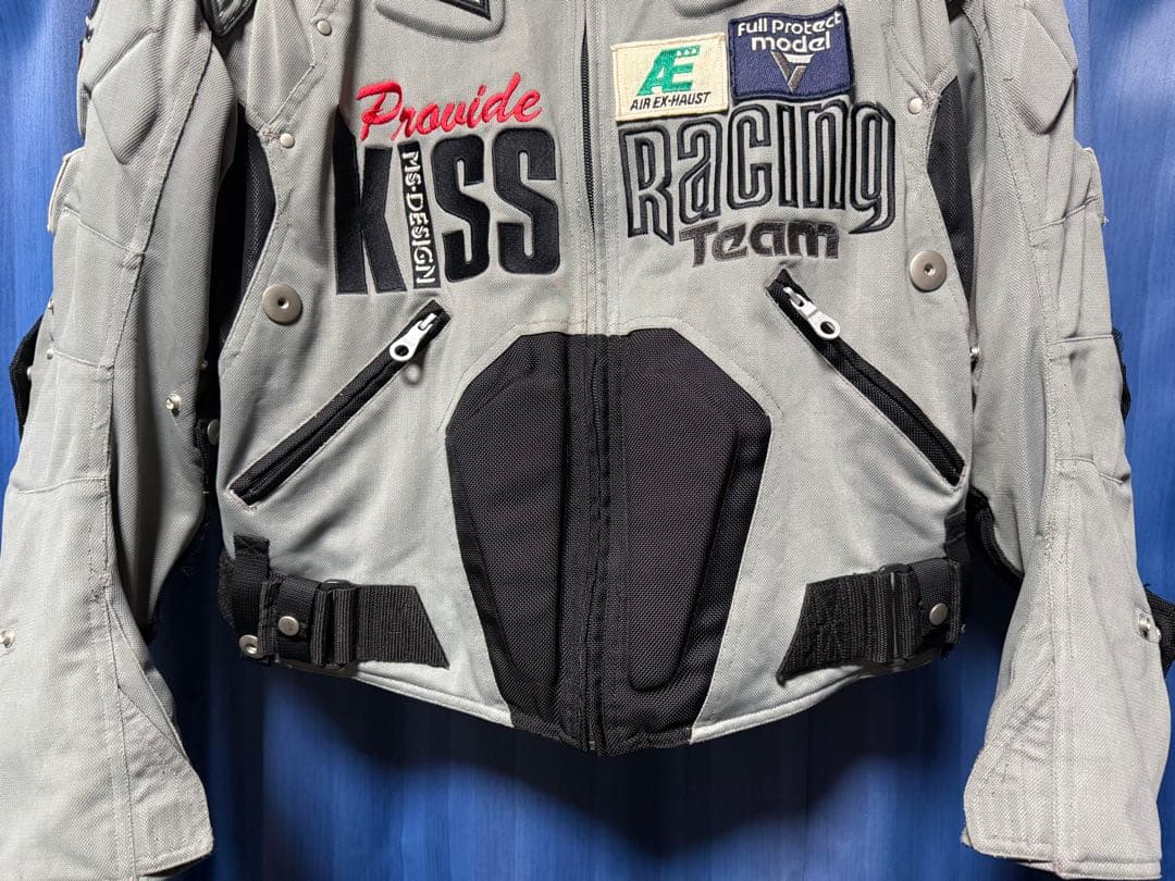 ビン KISS RACING キスレーシング ライディングジャケット L