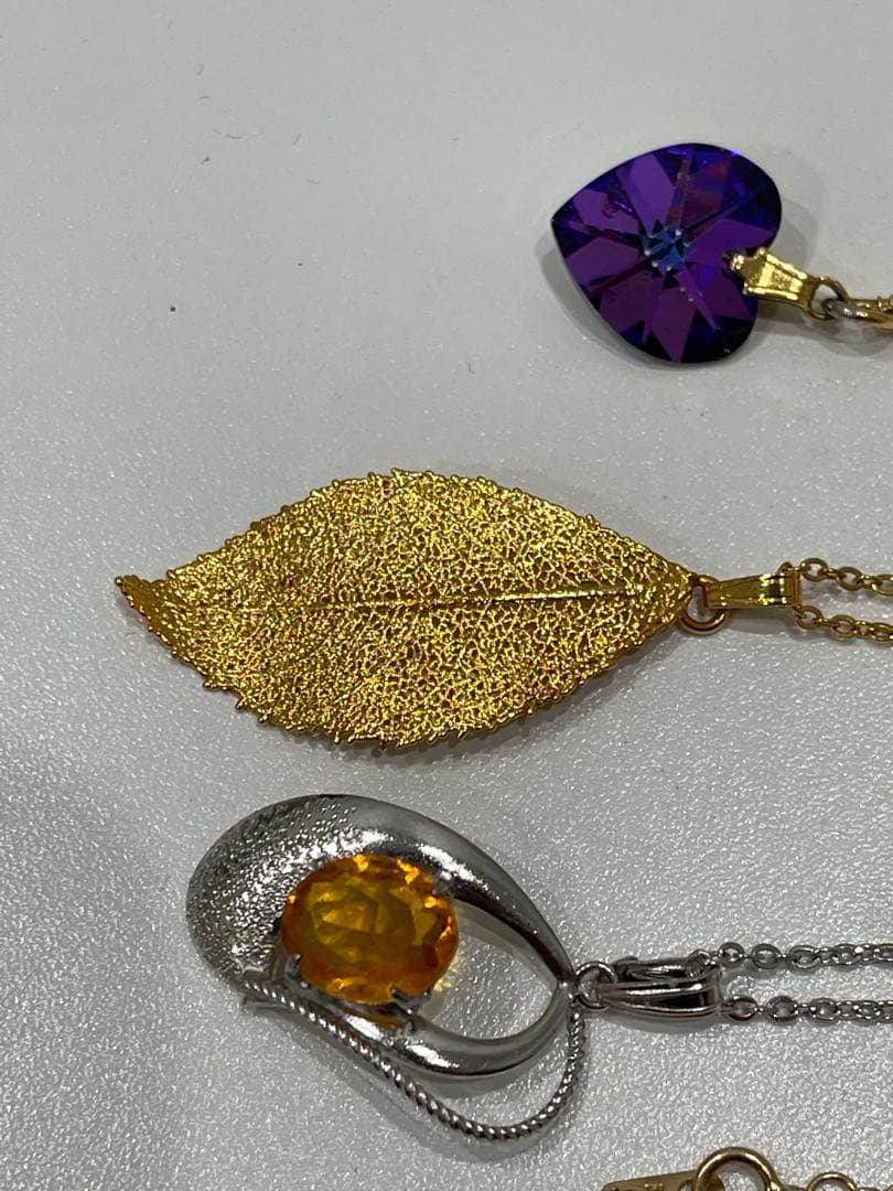 メッキネックレス　5点セット