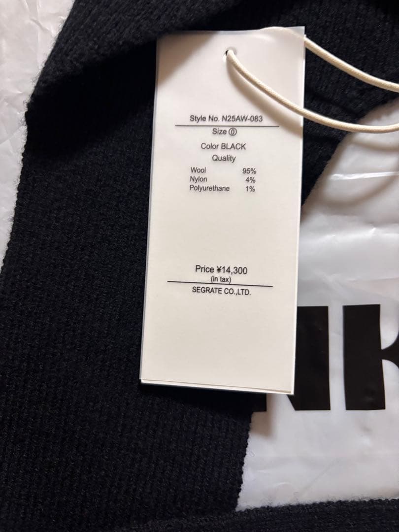 NKNIT ンニット　wool KNIT muffler cap