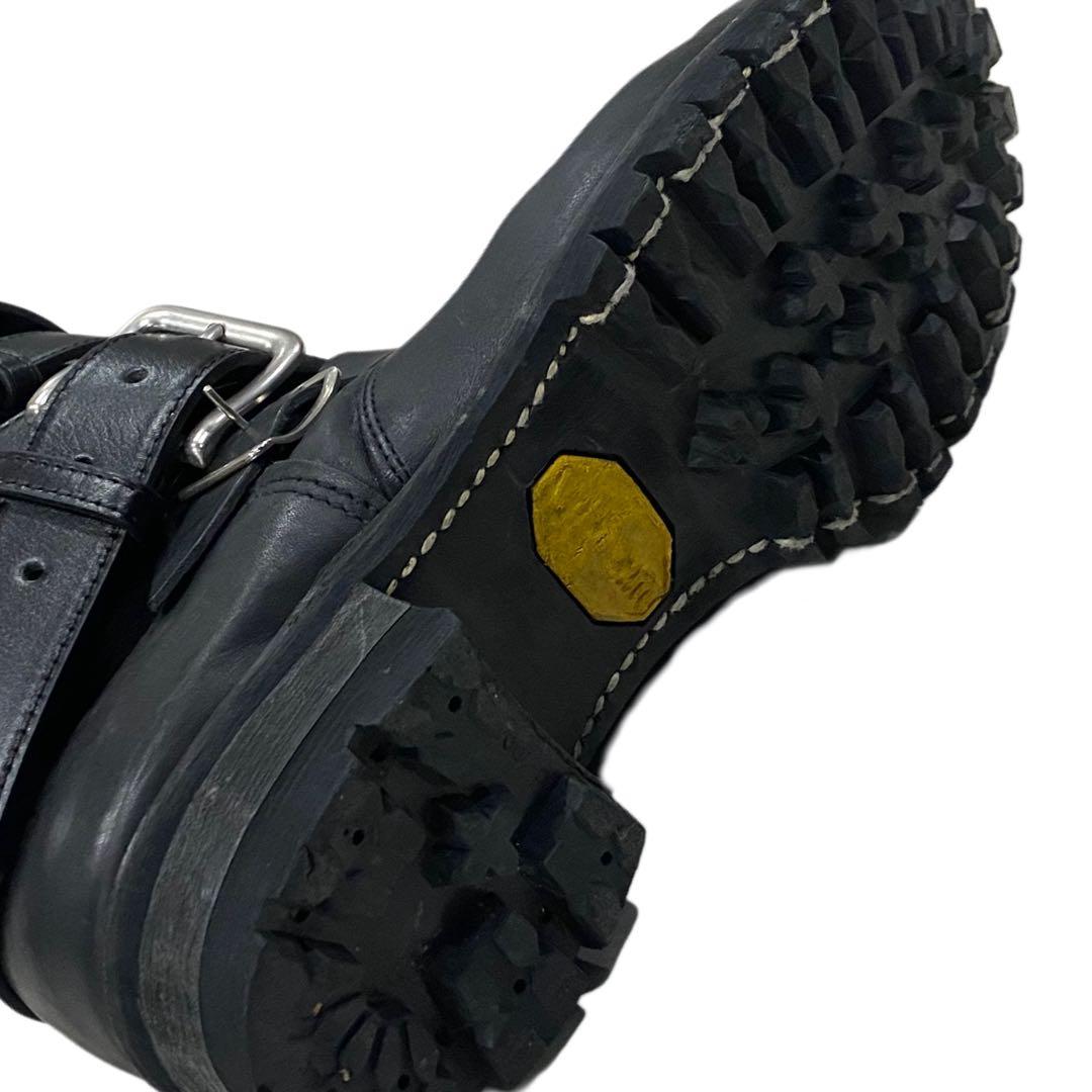 靴 DOUBLE H WEST BIKER BOOTS