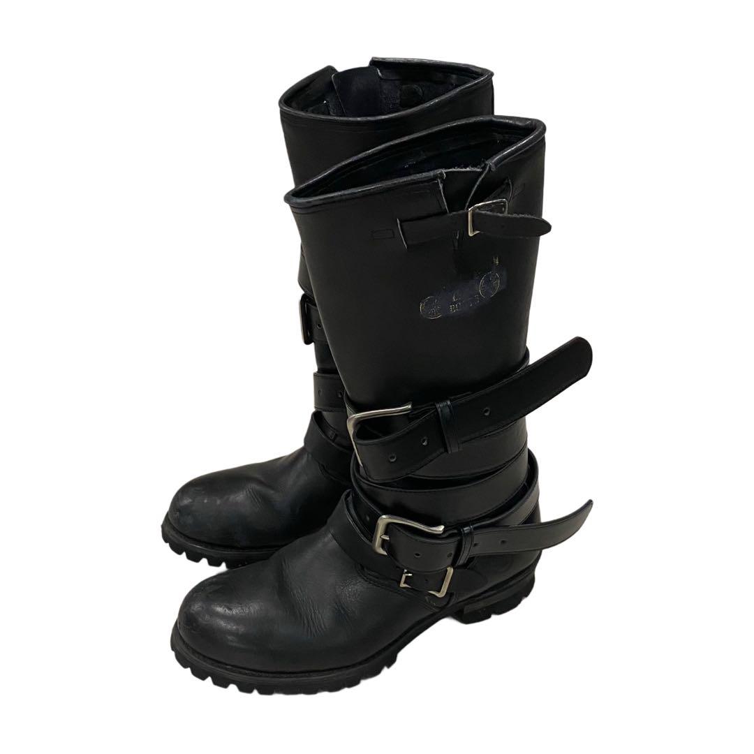 靴 DOUBLE H WEST BIKER BOOTS