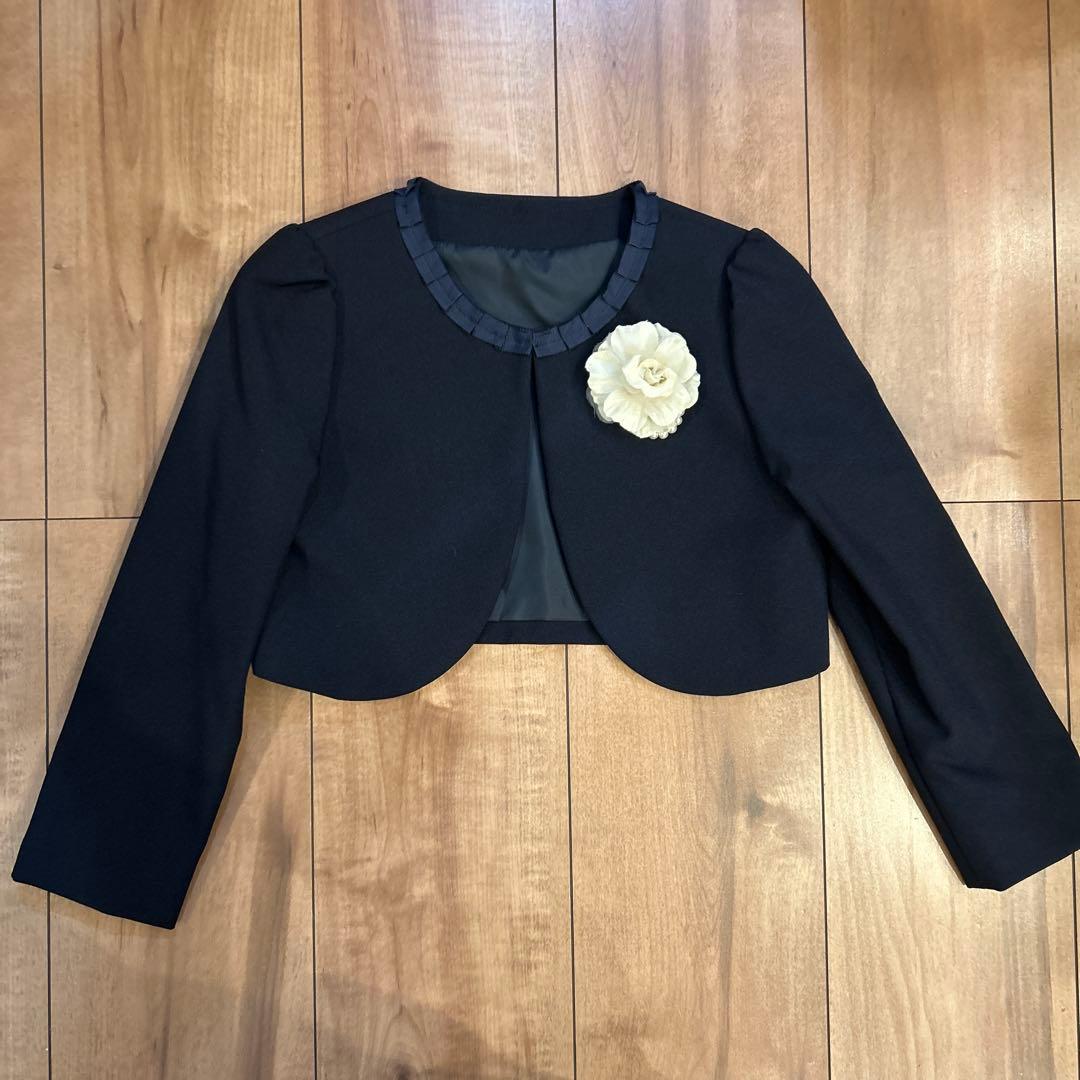 ショパン　ワンピース フラワージャガードアンサンブル 120 入学式 卒園式