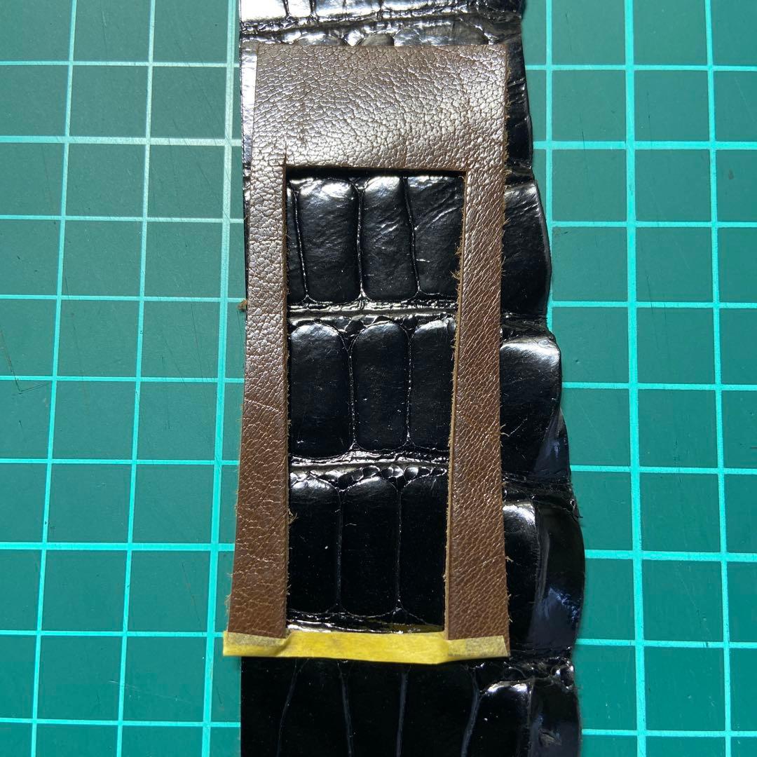 ✏️めぇ　wena3用レザーベルト・オーダー製作