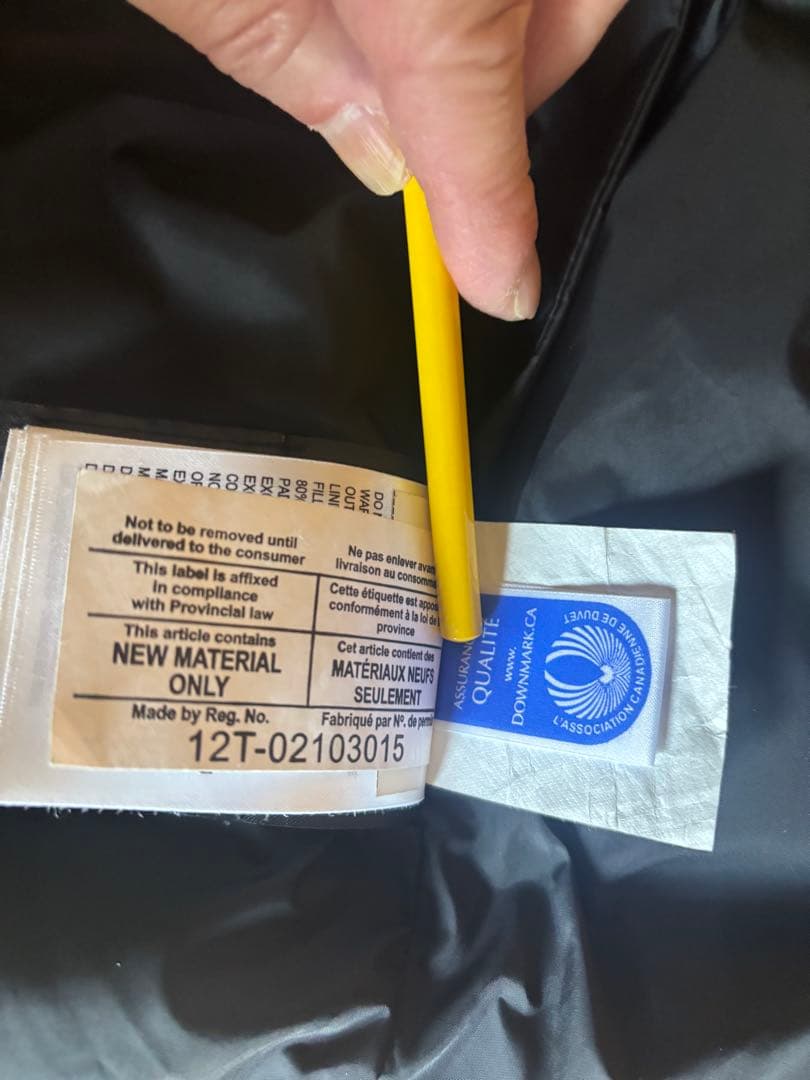 ★未使用に近い　  カナダグースダウンベスト