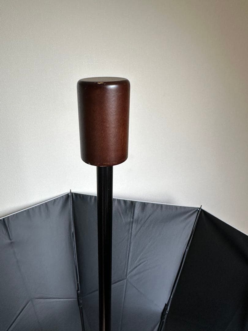 サンバリア100 2段折　moku 大判　グレー　完全遮光