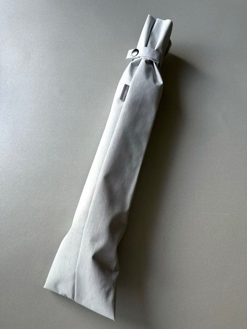 サンバリア100 2段折　moku 大判　グレー　完全遮光