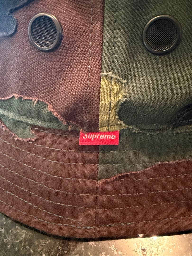 帽子 Supreme Layered Camo Crusher M/L