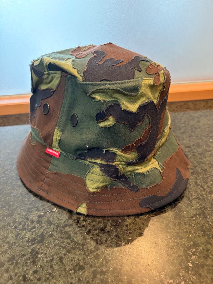 帽子 Supreme Layered Camo Crusher M/L