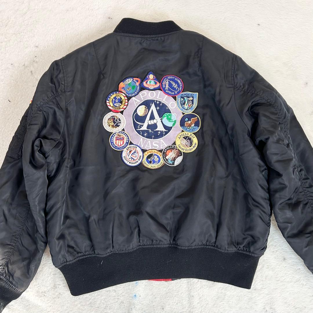 アルファ MA-1 NASA APOLLO Ⅱ フライトジャケット　リバーシブル