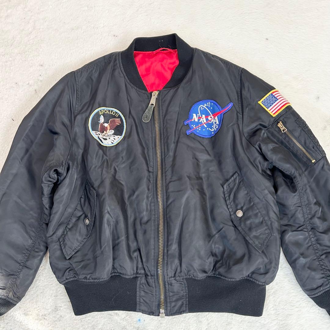 アルファ MA-1 NASA APOLLO Ⅱ フライトジャケット　リバーシブル