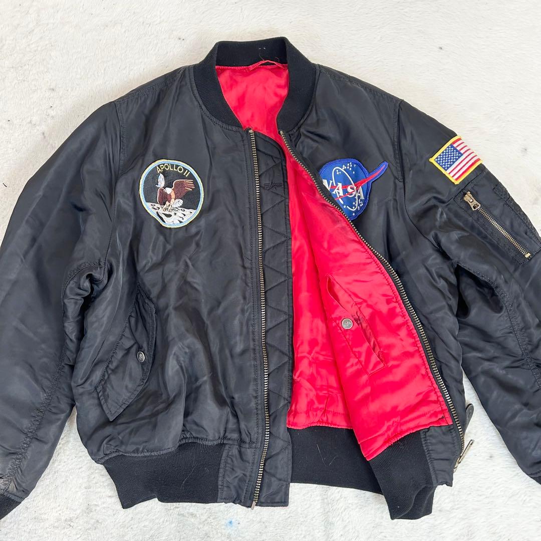 アルファ MA-1 NASA APOLLO Ⅱ フライトジャケット　リバーシブル